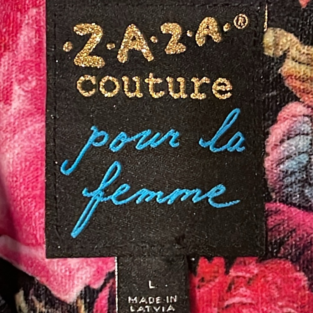 ZAZA COUTURE Jacket. Size Large - Picture 8 of 10